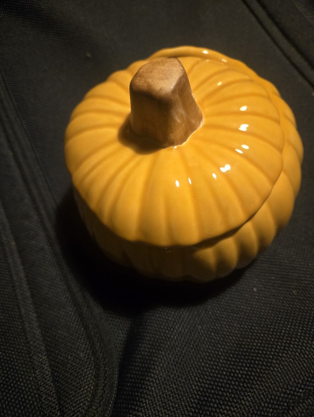 Williams Sonoma Pumpkin Harvest Soup Tureens -Yellow and Cream